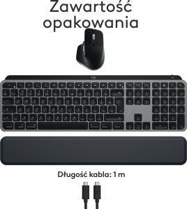 Klawiatura + mysz Logitech MX Keys S Combo for Mac (920-012845) 10
