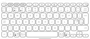 Logitech Keys-To-Go 2 - PALE GREY - US INTL (920-012985) 5
