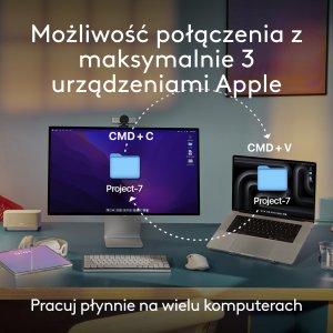 Mysz Logitech Anywhere 3S For Mac Pale Gray (910-006946) 9