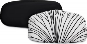 KinderKraft Poduszka do krzesełka ENOCK Czarna i biała 2