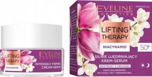 Eveline Lifting Therapy Niacynamid 50+ silnie ujędrniający krem-serum na 50ml 1