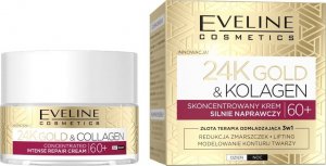 Eveline Cosmetics 24K Gold&Kolagen Skoncentrowany Krem Silnie Naprawczy 60+ 50Ml 1