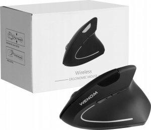 Mysz Wenom Myszka Bezprzewodowa mysz Ergonomiczna Pionowa Wertykalna Bluetooth ARM1600 5