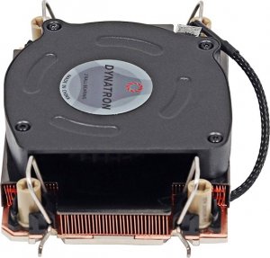 Chłodzenie CPU Dynatron DYNATRON N12 Intel CPU Kuehler 1U LGA4189-4-5 P4-P5 od P+ Kuehlkoerper Kupfer mit Vapour Chamber aktiv mit PWM und bis zu 205W TDP 3