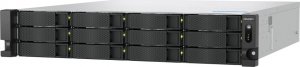 Serwer Qnap QNAP TS-H1277AXU-RP NAS Rack (2U) Przewodowa sieć LAN Czarny E-2136 7