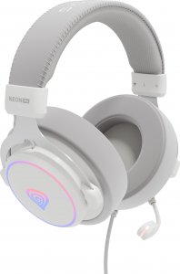 Słuchawki Genesis Neon 764 RGB Białe (NSG-2170) 3