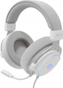 Słuchawki Genesis Neon 764 RGB Białe (NSG-2170) 5