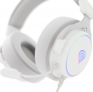 Słuchawki Genesis Neon 764 RGB Białe (NSG-2170) 6
