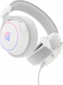 Słuchawki Genesis Neon 764 RGB Białe (NSG-2170) 7