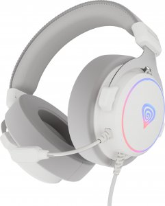 Słuchawki Genesis Neon 764 RGB Białe (NSG-2170) 8