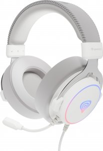 Słuchawki Genesis Neon 764 RGB Białe (NSG-2170) 9