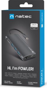 Stacja/replikator Natec Fowler 2 V2 USB-C (NMP-2162) 7