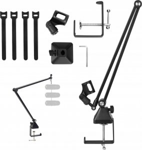 Mozos Statyw biurkowy na mikrofon czarny SB42 2
