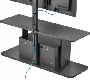 Mozos Stolik RTV czarny CTS2 5