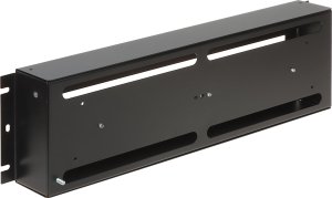 Lexi-NET LEXI-Net 19" jističová DIN lišta 3U, 22 modulů, černá 3