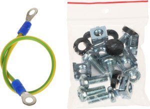 Lexi-NET LEXI-Net 19" jističová DIN lišta 3U, 22 modulů, černá 5