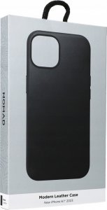 Nomad Nomad Modern Leather Case, black - iPhone 15 1