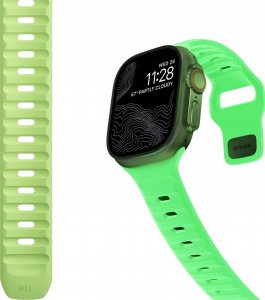 Nomad Nomad Sport Strap, Glow 2.0 - Apple Watch Ultra 2/1 (49mm) 9/8/7 (45mm)/6/SE/5/4 (44mm)/3/2/1 (42mm) 1