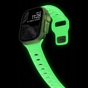 Nomad Nomad Sport Strap, Glow 2.0 - Apple Watch Ultra 2/1 (49mm) 9/8/7 (45mm)/6/SE/5/4 (44mm)/3/2/1 (42mm) 11