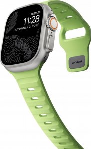 Nomad Nomad Sport Strap, Glow 2.0 - Apple Watch Ultra 2/1 (49mm) 9/8/7 (45mm)/6/SE/5/4 (44mm)/3/2/1 (42mm) 6