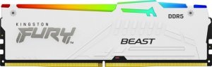 Pamięć Kingston Fury Beast RGB, DDR5, 16 GB, 6400MHz, CL32 (KF564C32BWA-16) 1
