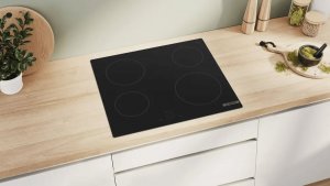 Płyta grzewcza Bosch Bosch Hob | PKE61RBA2E | Electric | Number of burners/cooking zones 4 | Touch | Timer | Black one size 4