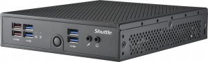 Komputer Shuttle SHUTTLE Barebone XPC slim DS50U5 Intel Core i5-1335U 2xSODIMM DDR4 2xM.2 1xSATA 1xHDMI 1xDP 1xVGA Black 5