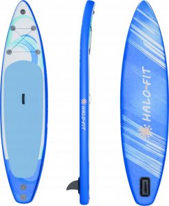 Halo-Fit Deska SUP pompowana 335cm do plywania Halo-Fit SUP11 Blue + akcesoria 2