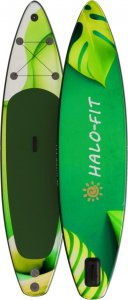 Halo-Fit Deska SUP pompowana 335cm do plywania Halo-Fit SUP11 Green + akcesoria 2