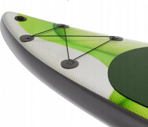 Halo-Fit Deska SUP pompowana 335cm do plywania Halo-Fit SUP11 Green + akcesoria 7