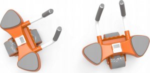 Halo-Fit Kółko Roller z automatyczne odbiciem do ćwiczen mięśni brzucha Halo-Fit 7