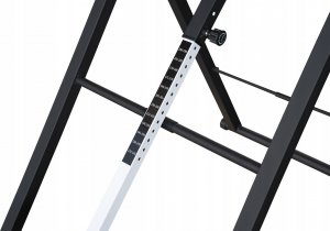 Ławka Grawitacyjna Inwersyjna Treningowa Rehabilitacyjn Halo-Fit 150 kg czarna 9