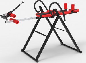 Ławka Grawitacyjna Inwersyjna Treningowa Rehabilitacyjn Halo-Fit czerwona 2