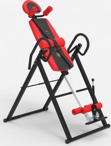 Ławka Grawitacyjna Inwersyjna Treningowa Rehabilitacyjn Halo-Fit czerwona 3