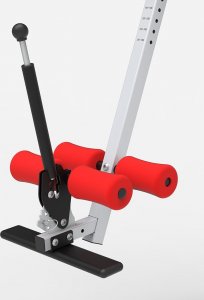 Ławka Grawitacyjna Inwersyjna Treningowa Rehabilitacyjn Halo-Fit czerwona 6