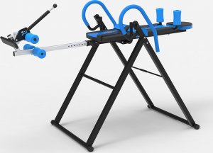 Ławka Grawitacyjna Inwersyjna Treningowa Rehabilitacyjn Halo-Fit niebieska 2