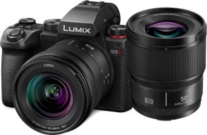 Aparat Panasonic Lumix S5 II + S 20-60 mm f/3.5-5.6 + S 50 mm f/1.8 (DC-S5M2WE) 1