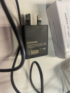 Ładowarka Samsung Ładowarka Sieciowa Samsung UK USB-C 45W Super Fast Charging Przewód Czarna 1