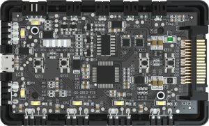 Kontroler Cooler Master Kontroler LED ARGB RGB Cooler Master 4 Porty 3-pin Zasilanie SATA 6