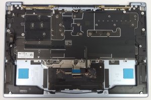 Dell Palmrest Do Laptopa Dell XPS 13 9315 Podświetlana Klawiatura AZERTY Blue 2