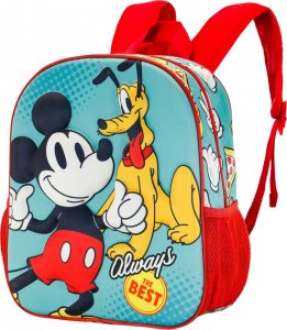 Karactermania Jednokomorowy Plecak Przedszkolny Myszka Mickey Najlepszy 3D 1