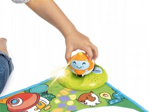 Chicco Elektroniczna super mata miasto dla dzieci + autko Turbo Team 3