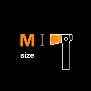 Fiskars Fiskars Splitting Axe X-Series XSeries X28 M orange black (1069107) 4