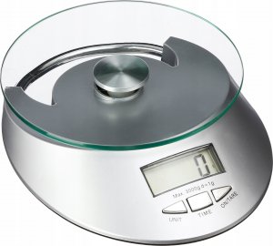 Waga kuchenna 5five Waga elektroniczna kuchenna, max. 5 kg, kolor srebrny 1