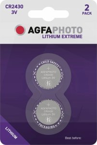 Agfa Bateria AgfaPhoto CR2430 bl./2szt 2