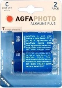 Agfa Bateria AgfaPhoto Alkaline Plus LR14 bl/2 1