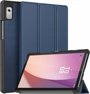 Etui na tablet Alogy Etui na tablet Lenovo Tab M9 2023 9" TB310XU TB310FU Alogy Book Cover Case obudowa ochronne Granatowe + Szkło 1