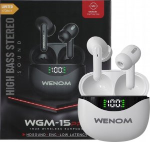 Słuchawki Wenom 15pro białe 10