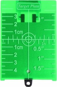 Deko PŁYTKA TARCZA CELOWNICZA LASEROWA DO LASERÓW POZIOMIC DEKO 1