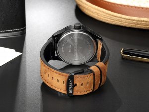 Zegarek Curren ZEGAREK MĘSKI CURREN KLASYCZNY ELEGANCKI DATOWNIK 5 KOLORÓW NA PASKU 11